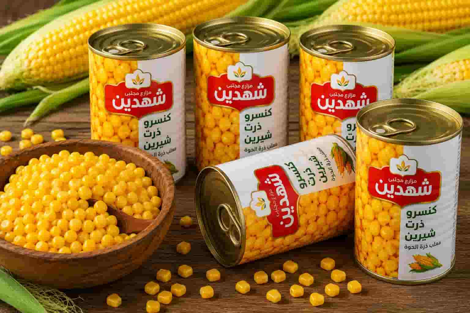 تصویر 2 از کنسرو ذرت شهدین با طعم دلپذیر برای غذای ساده